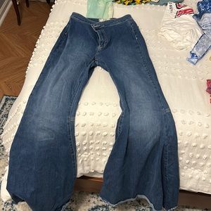 Free people bell bottoms